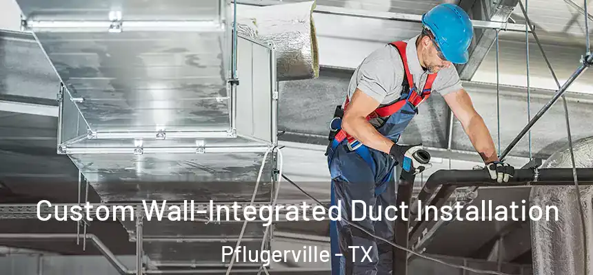  Custom Wall-Integrated Duct Installation Pflugerville - TX
